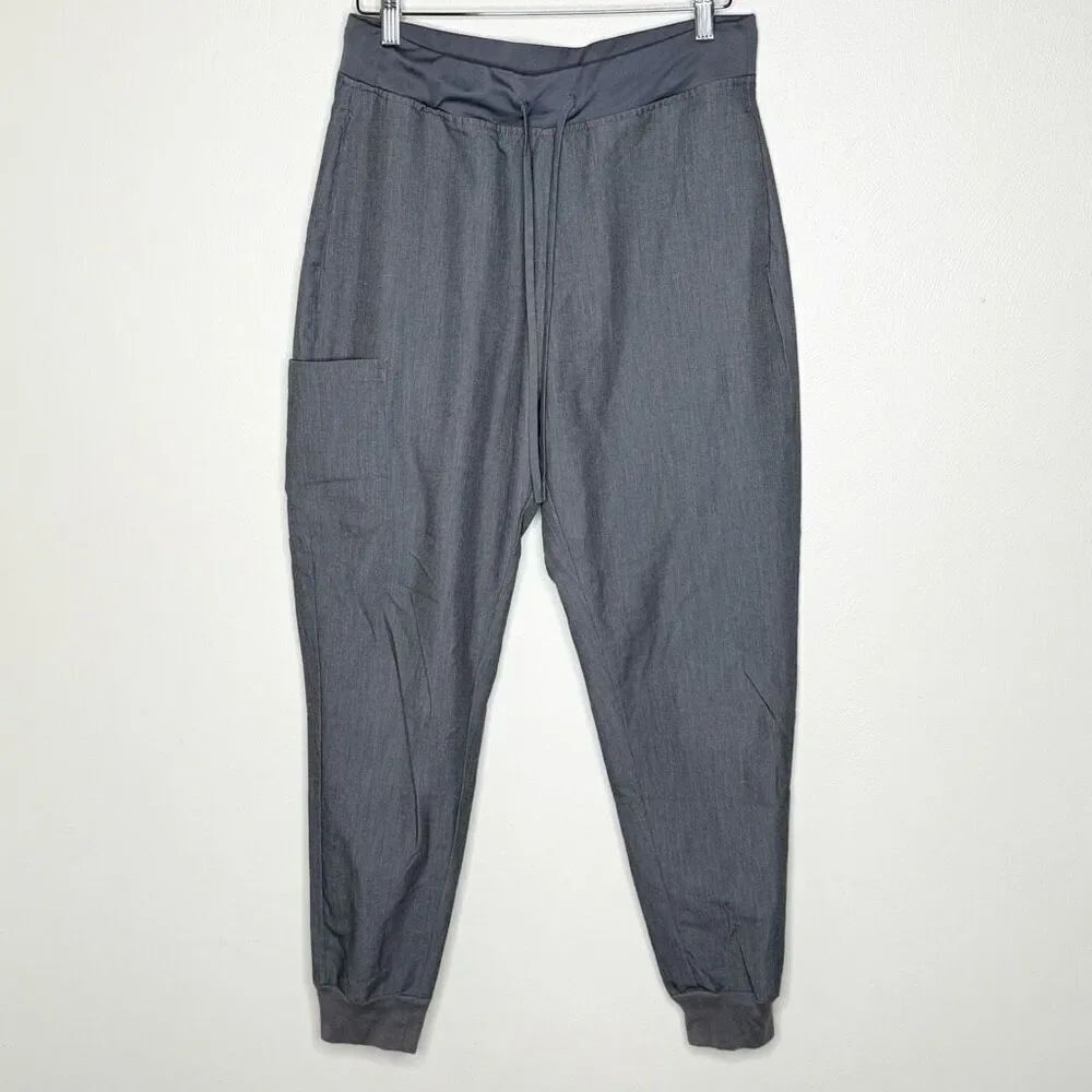 Mandala Gray Scrub Joggers - Women’s US M